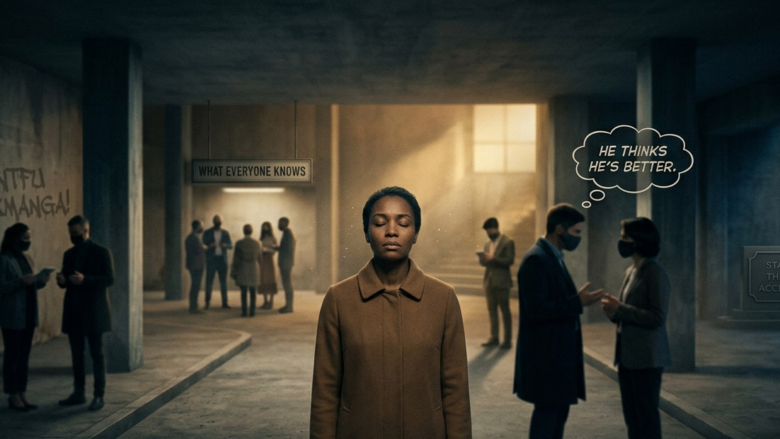 Truth is the costume, lies are running the show